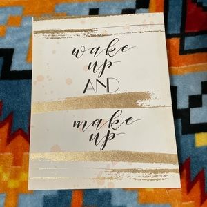 Canvas wall decor 11x14